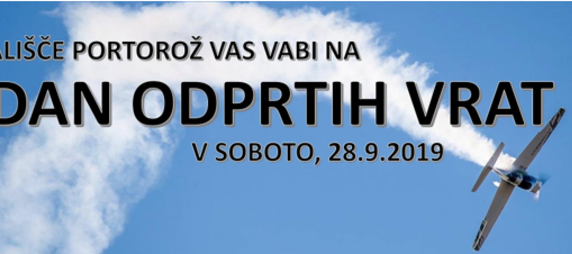 Dan odprtih vrat letali&scaron;ča Portorož