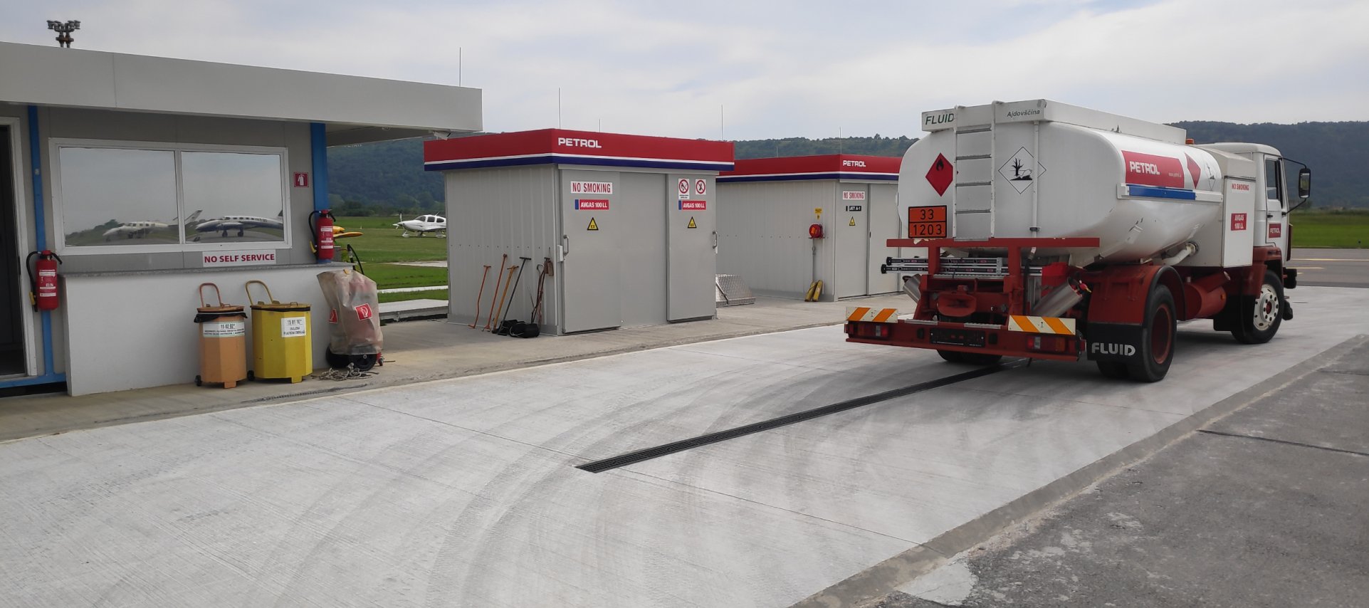 Renovated fuel manipulating platform